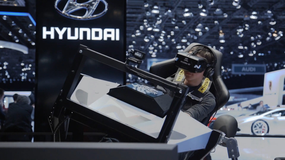 Hyundai 360° 4D-Drift-Simulator